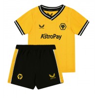 Camiseta Wolves Primera Equipación para niños 2023-24 manga corta (+ pantalones cortos)